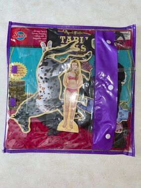 Stable Pals Magnetic Dress-Up Set, Cara and her horse, Freckles